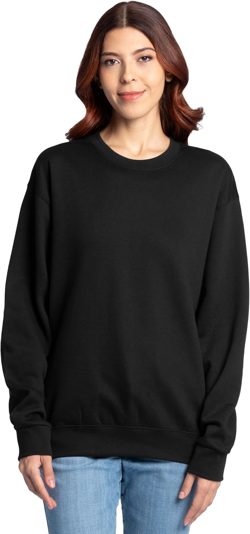 Men'S Eversoft Fleece Crewneck Sweatshirts, Moisture Wicking & Breathable, Sizes S-4X