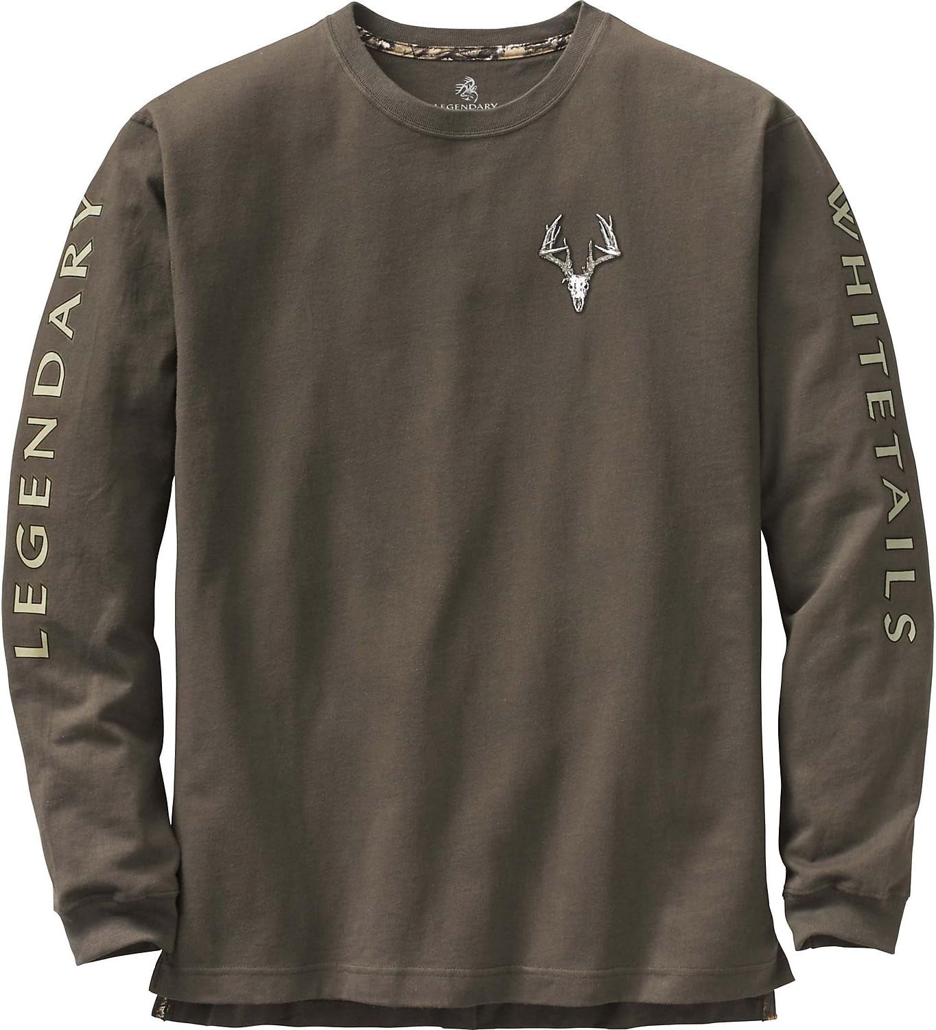 Men'S Long Sleeve T-Shirt Preshrunk 100% Heavyweight Cotton Graphic Tee