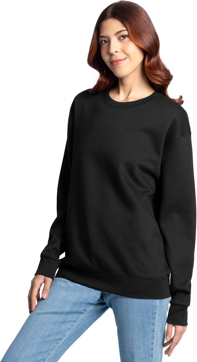 Men'S Eversoft Fleece Crewneck Sweatshirts, Moisture Wicking & Breathable, Sizes S-4X