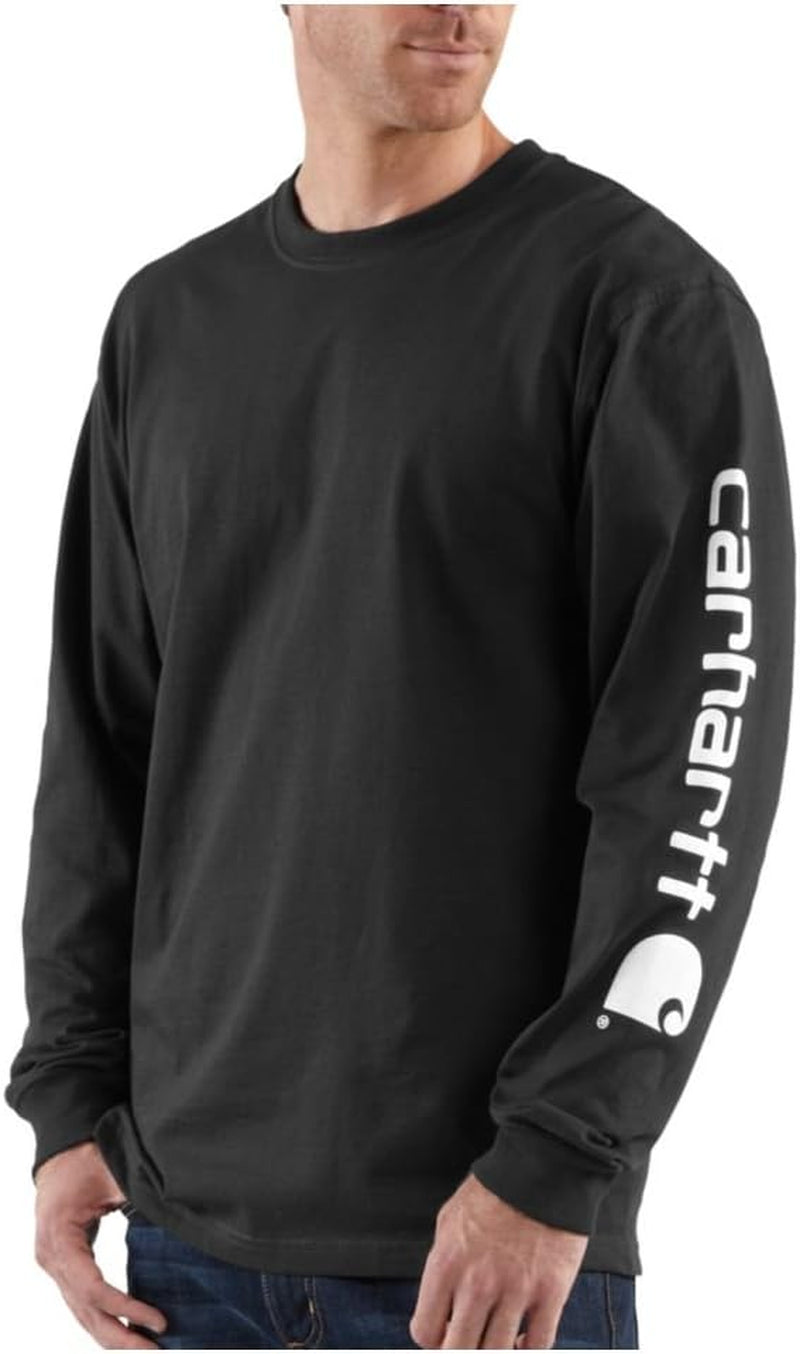 Men'S Dearborn Loose LS Logo T-Shirt
