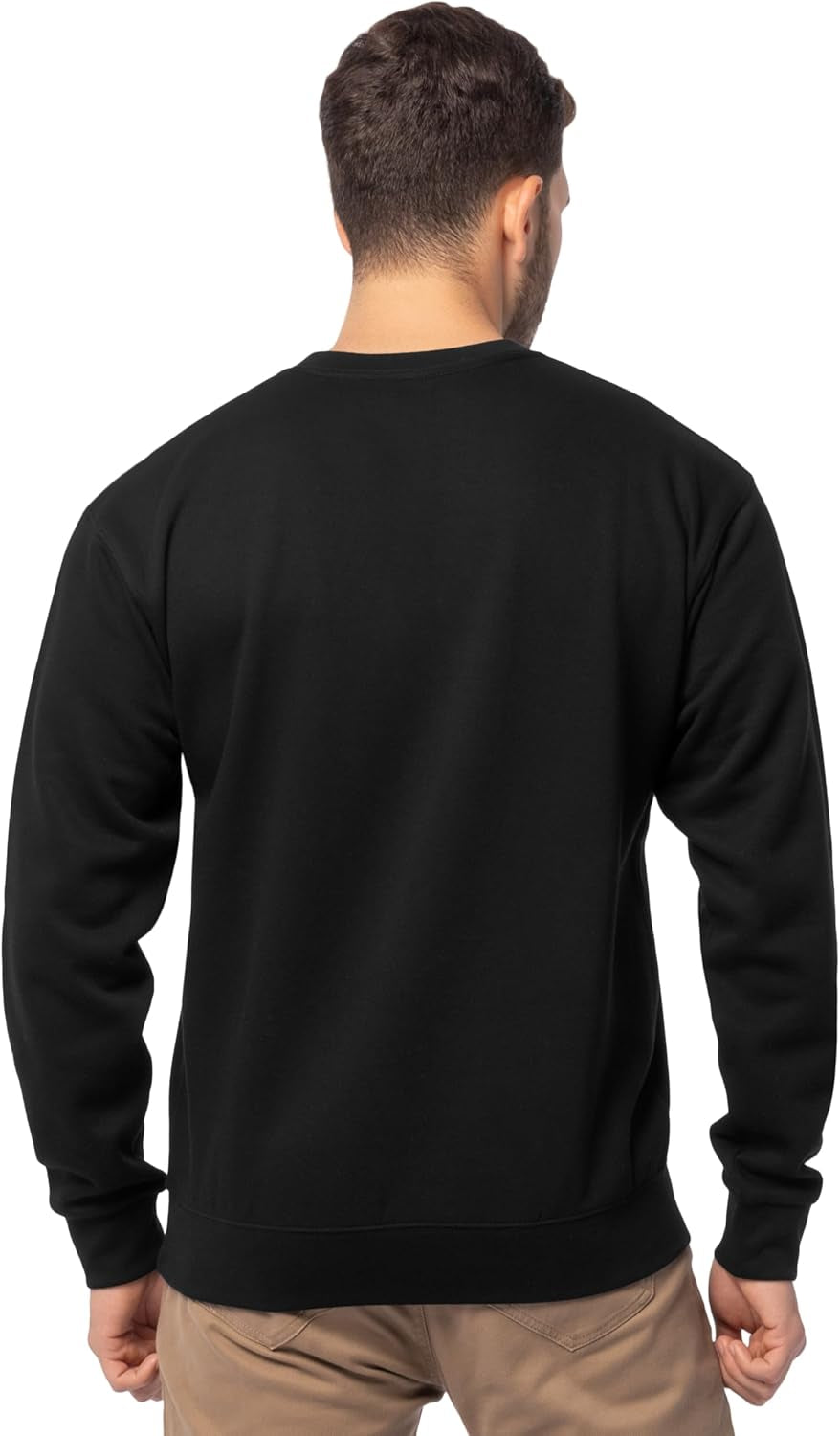 Men'S Eversoft Fleece Crewneck Sweatshirts, Moisture Wicking & Breathable, Sizes S-4X