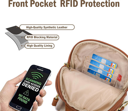 Sling Bag for Women Touchscreen Small Crossbody Cell Phone Purse Fanny Pack