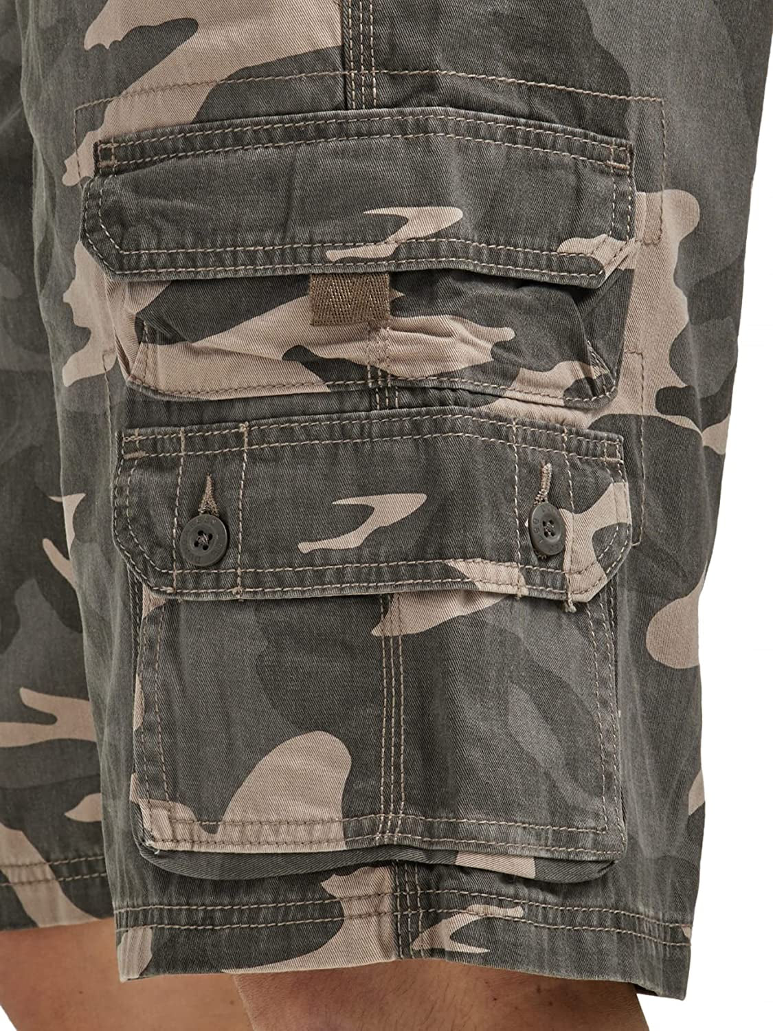 Men'S Dungarees Belted Wyoming Cargo Short
